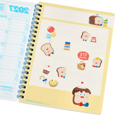 Mark's 2027 Notebook Calendar - Small | Vertical | Bunch Brother