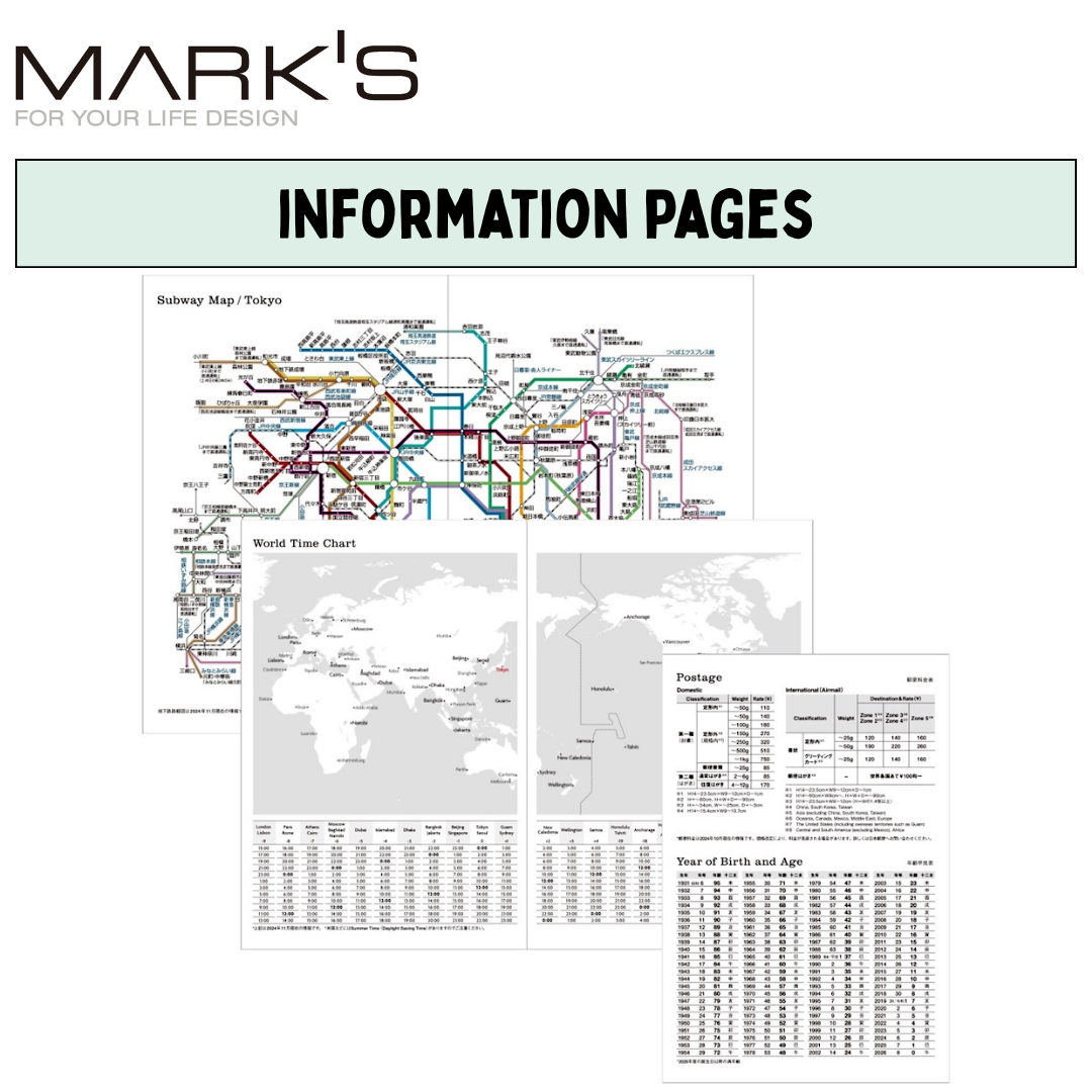 Mark's 2027 Planner Diary - B6 | Weekly Left | Refill