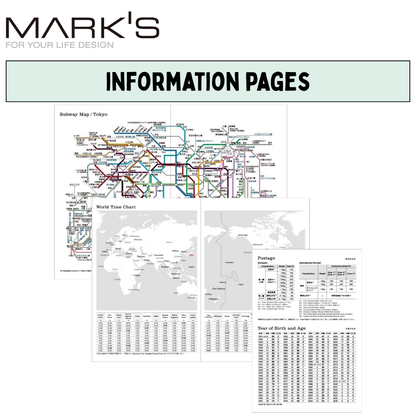 Mark's 2027 Planner Diary - B6 | Weekly Left | Refill