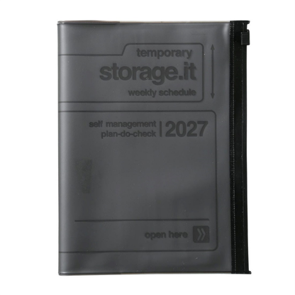 Mark's 2027 Planner Diary - B6 | Weekly Left | Storage.it