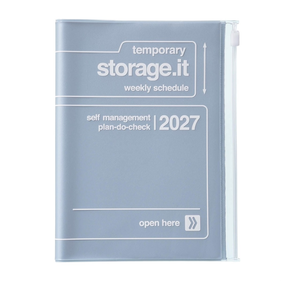 Mark's 2027 Planner Diary - B6 | Weekly Left | Storage.it