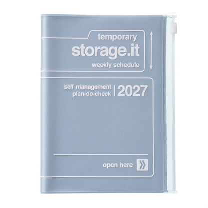 Mark's 2027 Planner Diary - B6 | Weekly Left | Storage.it