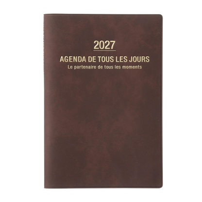 Mark's 2027 Planner Diary - B6 | Weekly Vertical | Grand de Paris