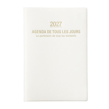 Mark's 2027 Planner Diary - B6 | Weekly Vertical | Grand de Paris