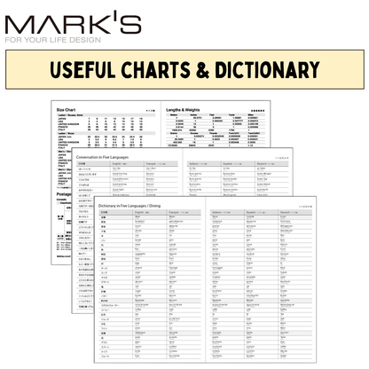 Mark's 2027 Planner Diary - B6 | Weekly Vertical | Grand de Paris