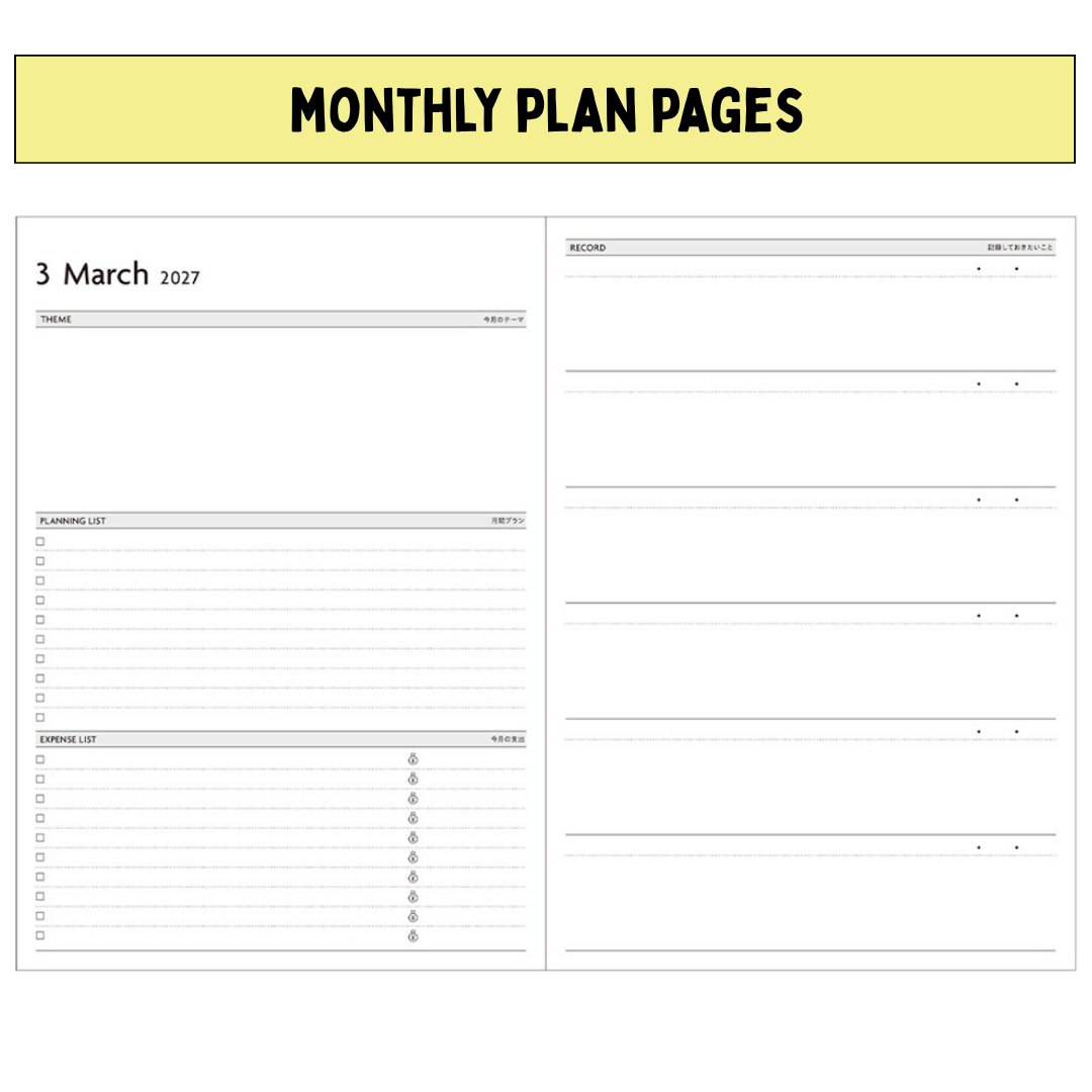 Mark's 2027 Planner Diary - Semi A5 | Weekly + Notes | EDiT Nuanced Colour