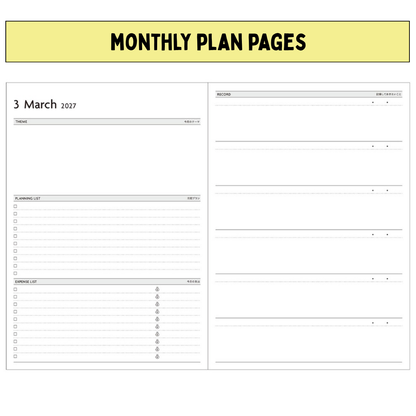 Mark's 2027 Planner Diary - Semi A5 | Weekly + Notes | EDiT Nuanced Colour