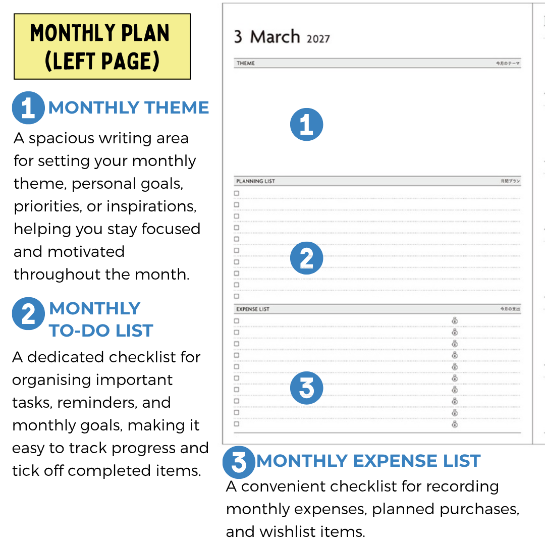 Mark's 2027 Planner Diary - Semi A5 | Weekly + Notes | EDiT Nuanced Colour
