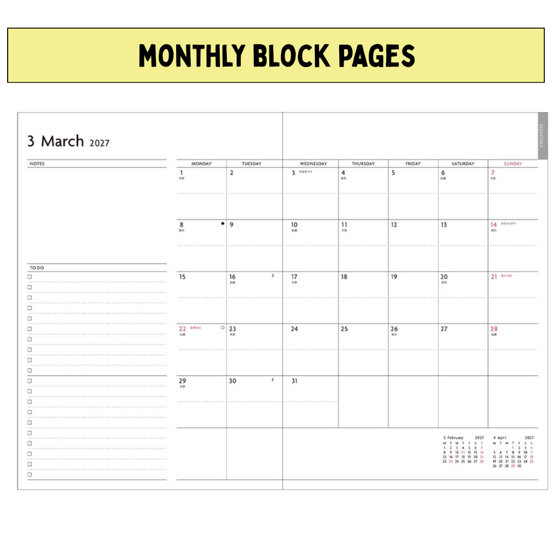 Mark's 2027 Planner Diary - Semi A5 | Weekly + Notes | EDiT Nuanced Colour