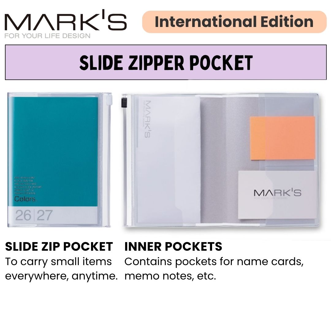 Mark's 2027 Planner Diary - A6 | Weekly Vertical | Colour