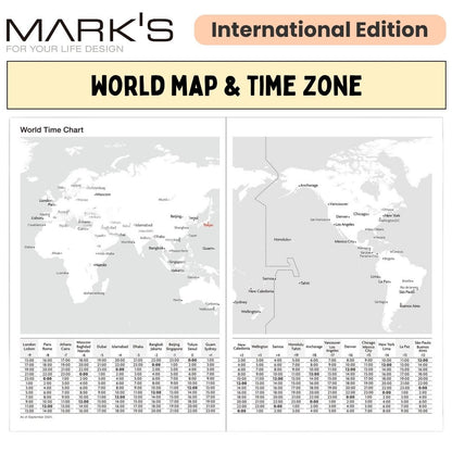Mark's 2027 Planner Diary - B6 | Weekly Vertical | Colour