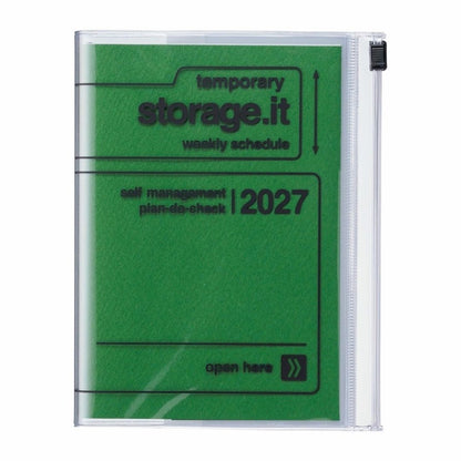 Mark's 2027 Planner Diary - A6 | Weekly Vertical | Storage.it