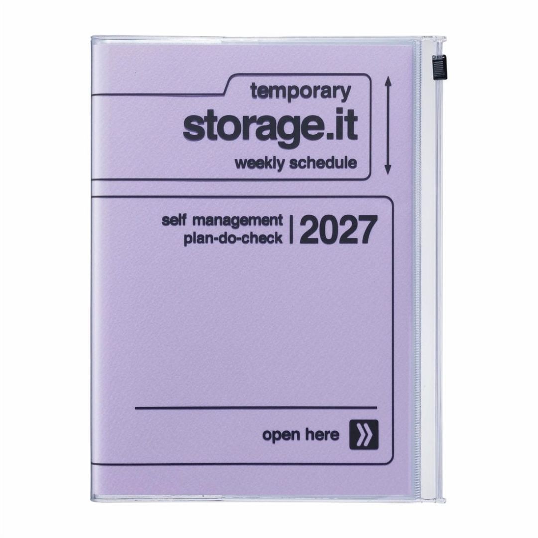 Mark's 2027 Planner Diary - A6 | Weekly Vertical | Storage.it