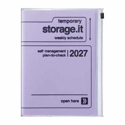 Mark's 2027 Planner Diary - A6 | Weekly Vertical | Storage.it