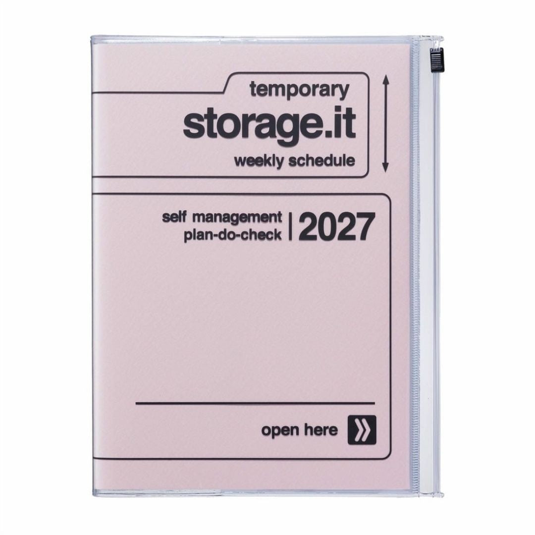 Mark's 2027 Planner Diary - A6 | Weekly Vertical | Storage.it