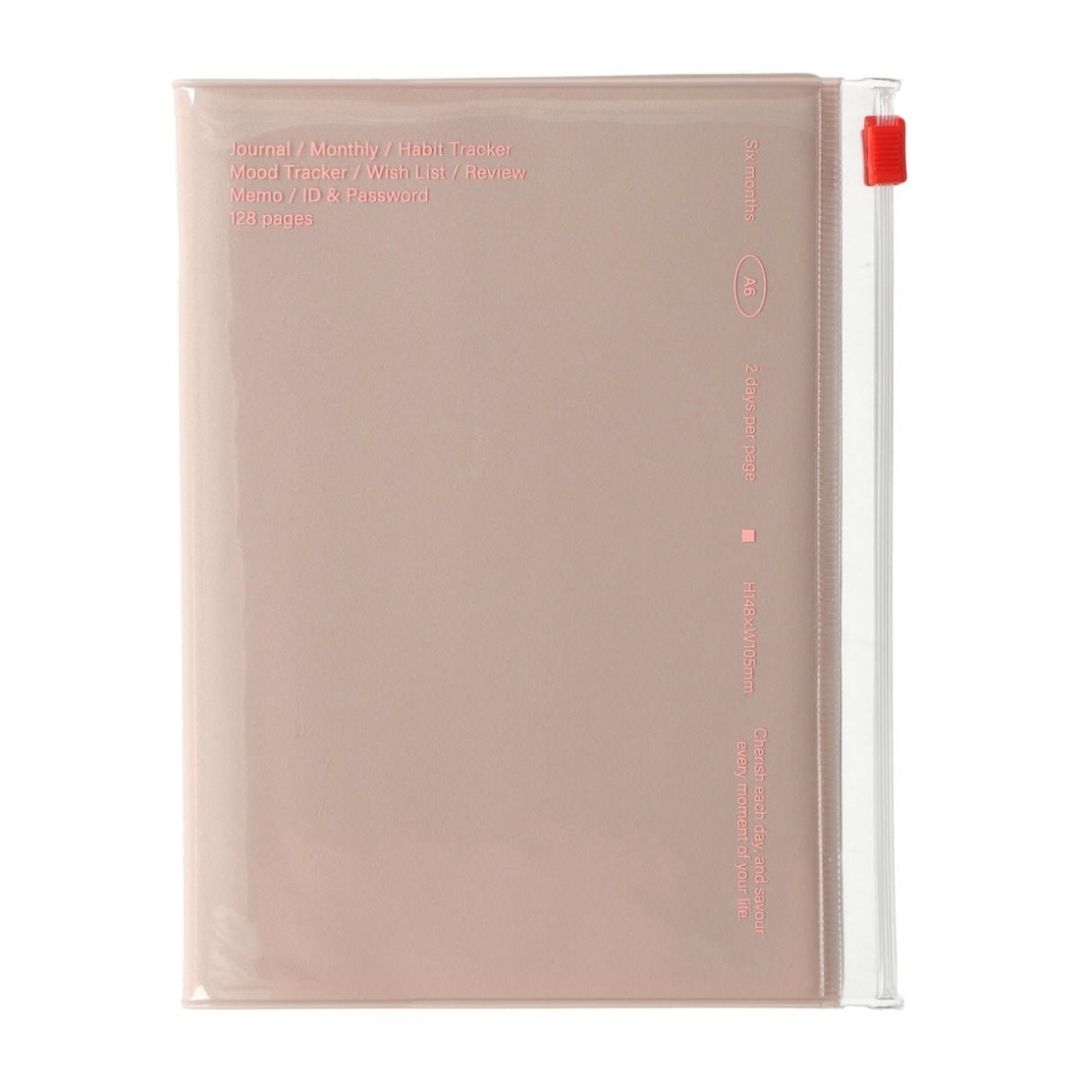 Mark's Undated Planner Diary - A6 | Daily Block | Funlog