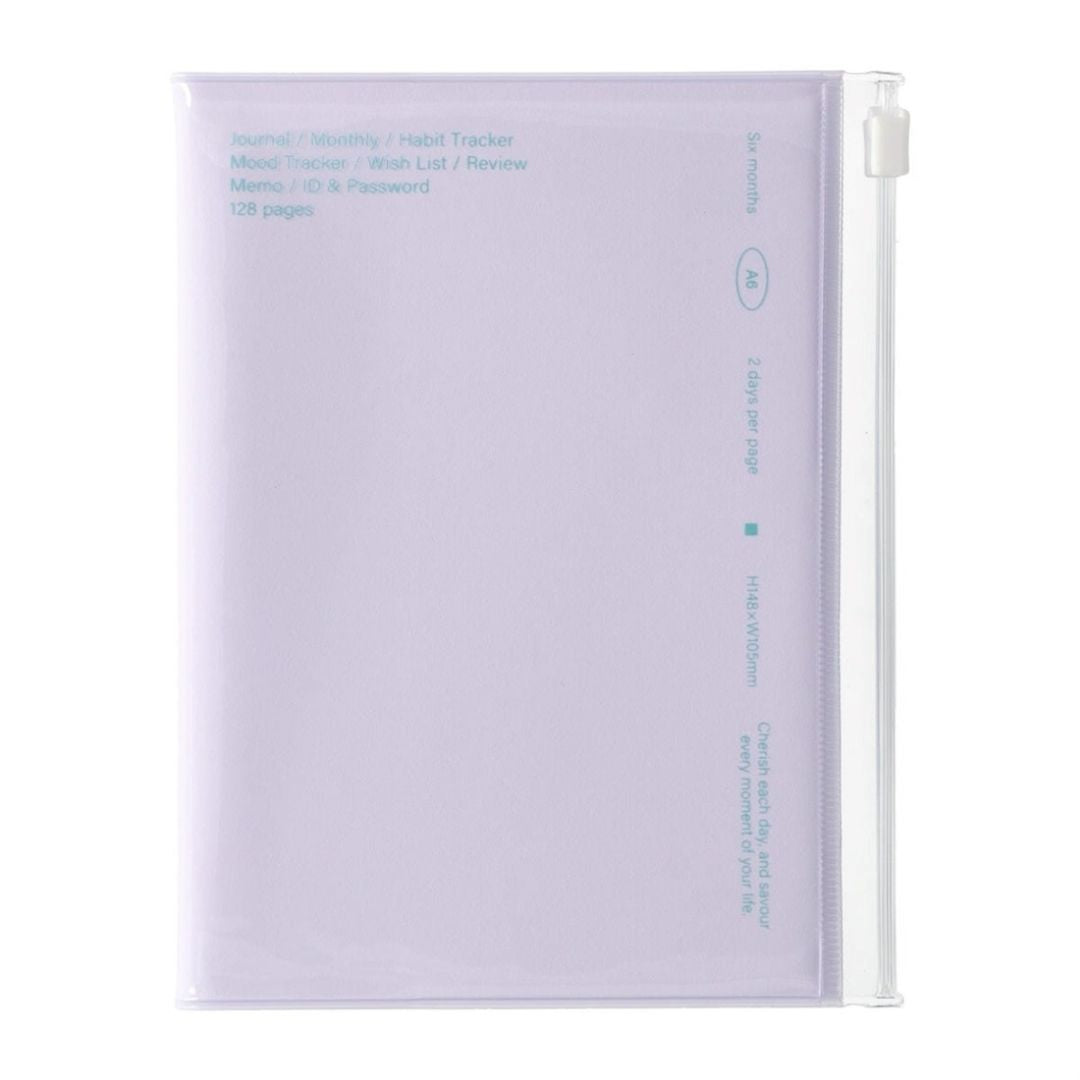 Mark's Undated Planner Diary - A6 | Daily Block | Funlog