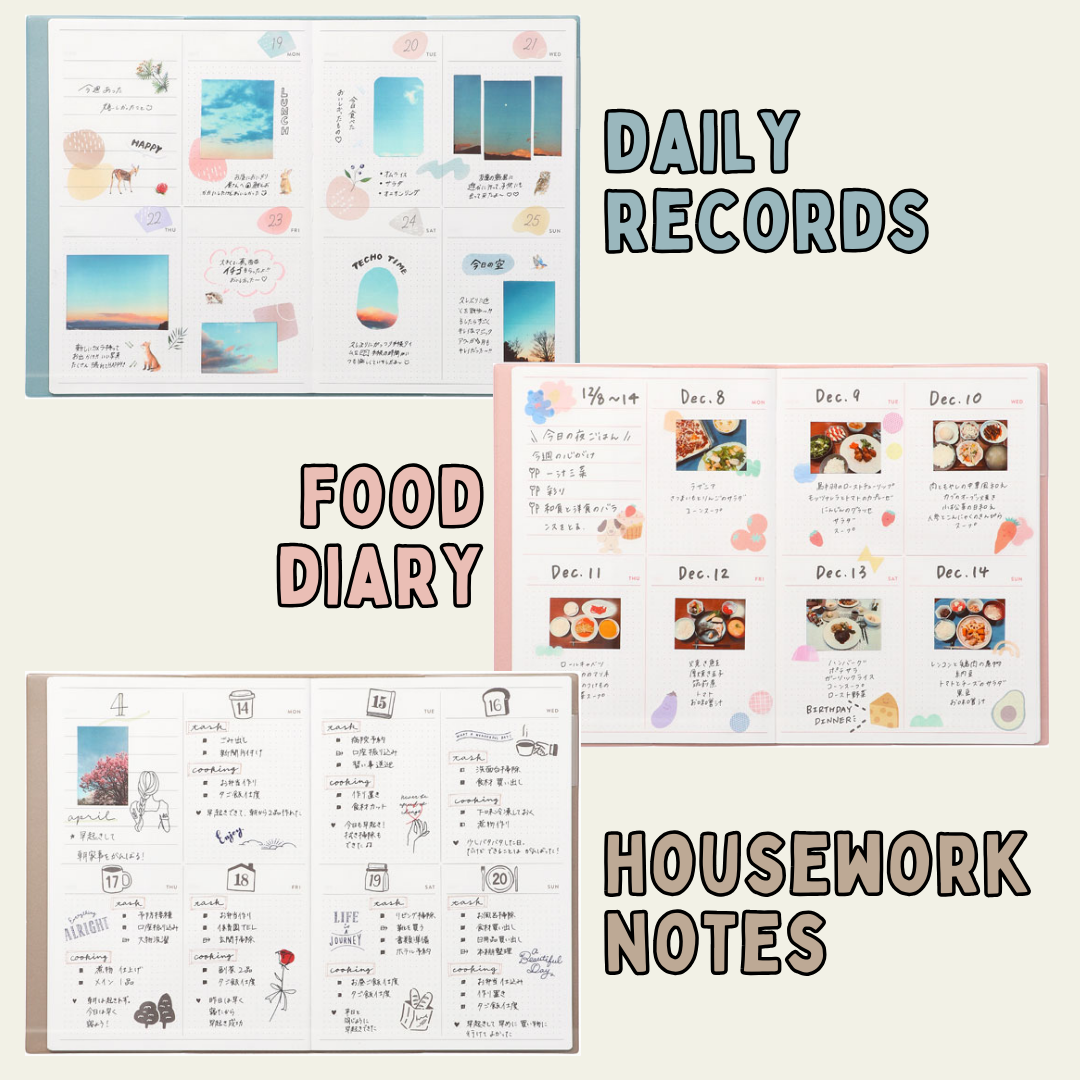 Mark's Funlog Undated Planner Diary - A6 | Weekly