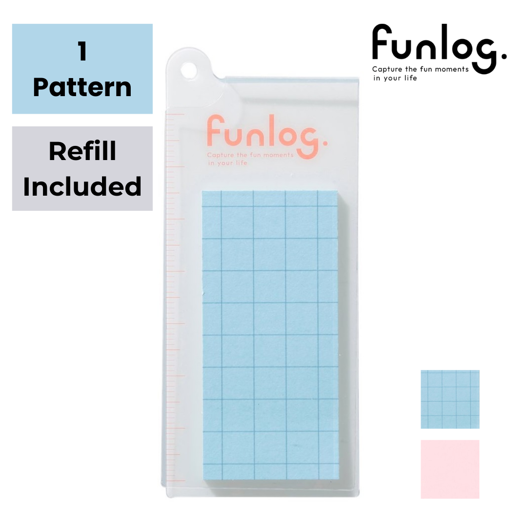 Mark's Funlog Bookmark with Mini Sticky Notes - Large | 1 Pattern