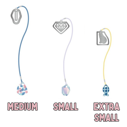 Mark's Funlog Clip Bookmarker With Charm - Small