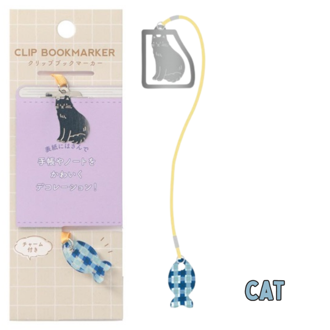 Mark's Funlog Clip Bookmarker With Charm - Extra Small