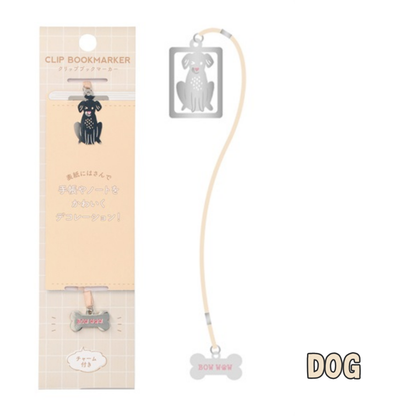 Mark's Funlog Clip Bookmarker With Charm - Medium