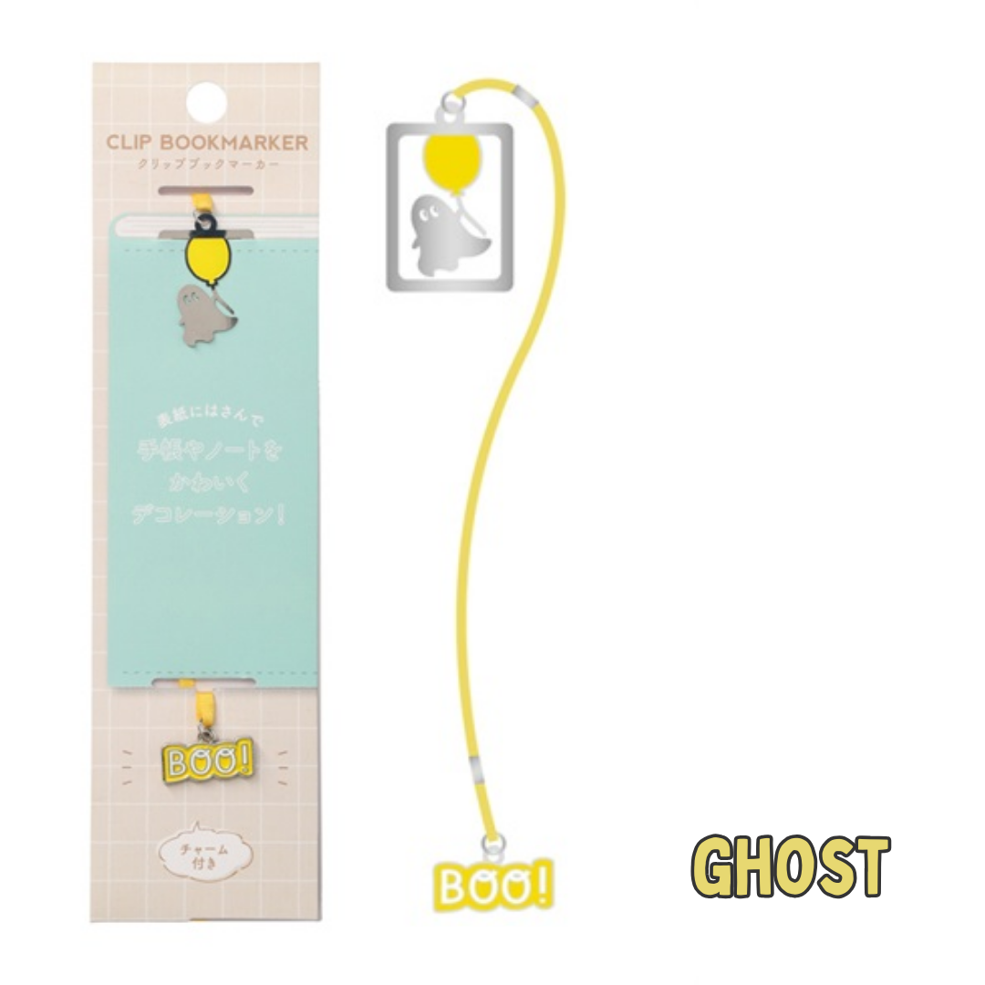 Mark's Funlog Clip Bookmarker With Charm - Medium