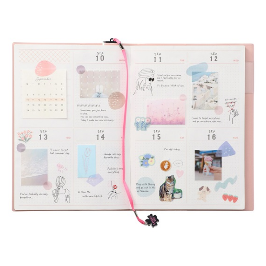 Mark's Funlog Clip Bookmarker With Charm - Medium