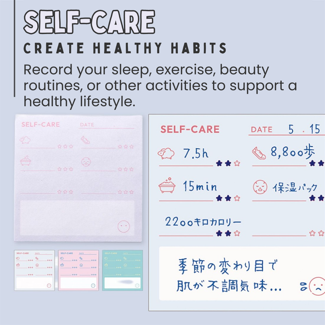 Mark's Funlog Lifelog Memo Pad | 6 Designs