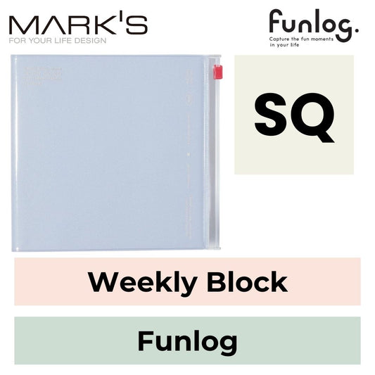 Mark's 2026 Planner Diary - Square | Weekly Block | Funlog