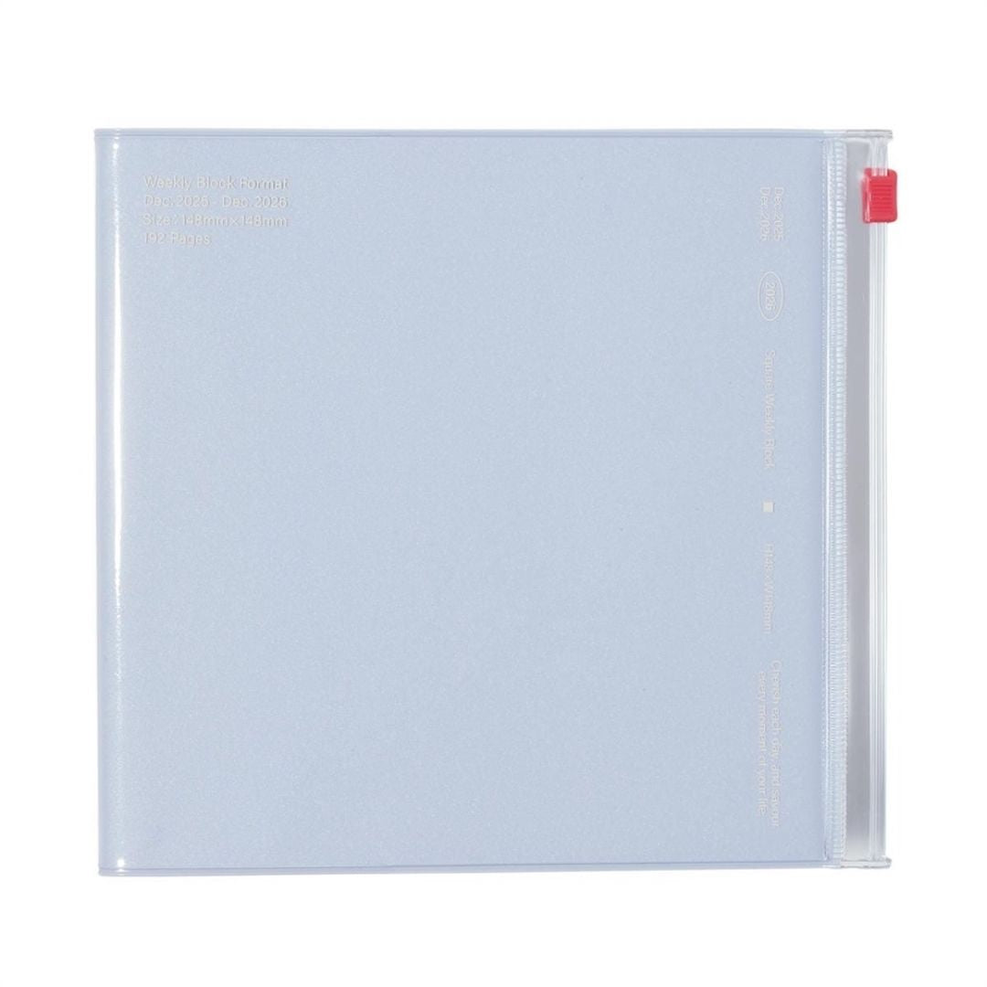 Mark's 2026 Planner Diary - Square | Weekly Block | Funlog