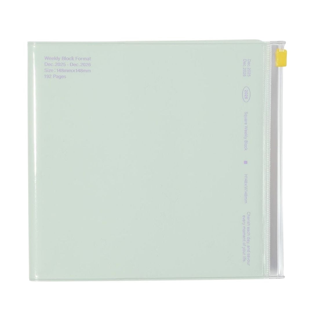 Mark's 2026 Planner Diary - Square | Weekly Block | Funlog