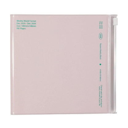 Mark's 2026 Planner Diary - Square | Weekly Block | Funlog