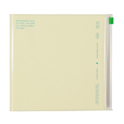Mark's 2026 Planner Diary - Square | Weekly Block | Funlog