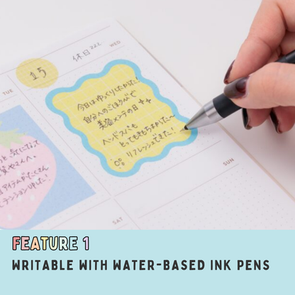 Mark's x Mizutama Masté Writable Masking Sheet - Colourful