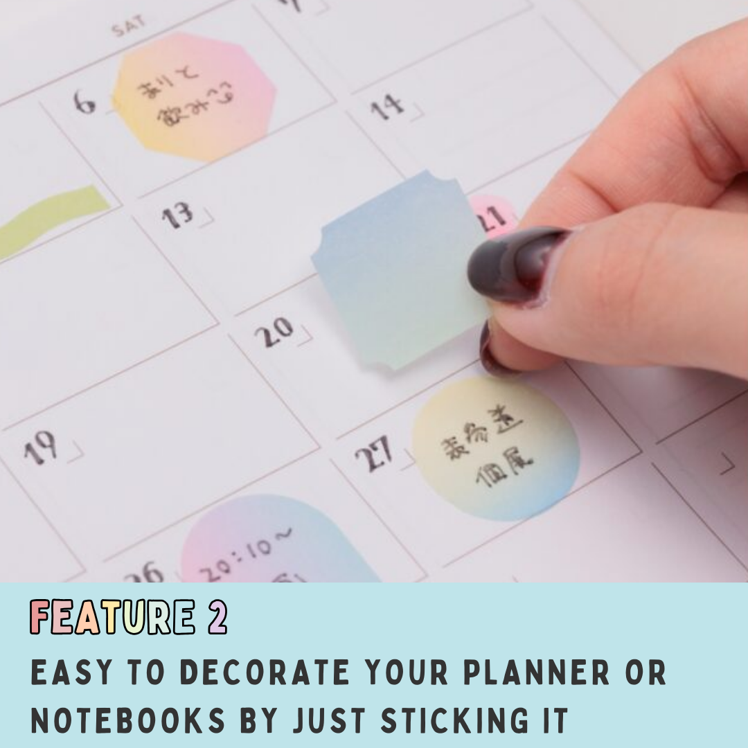 Mark's x Mizutama Masté Writable Masking Sheet - Colourful