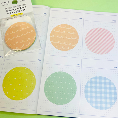 Mark's Masté Writable Masking Sheet - Circle Pattern
