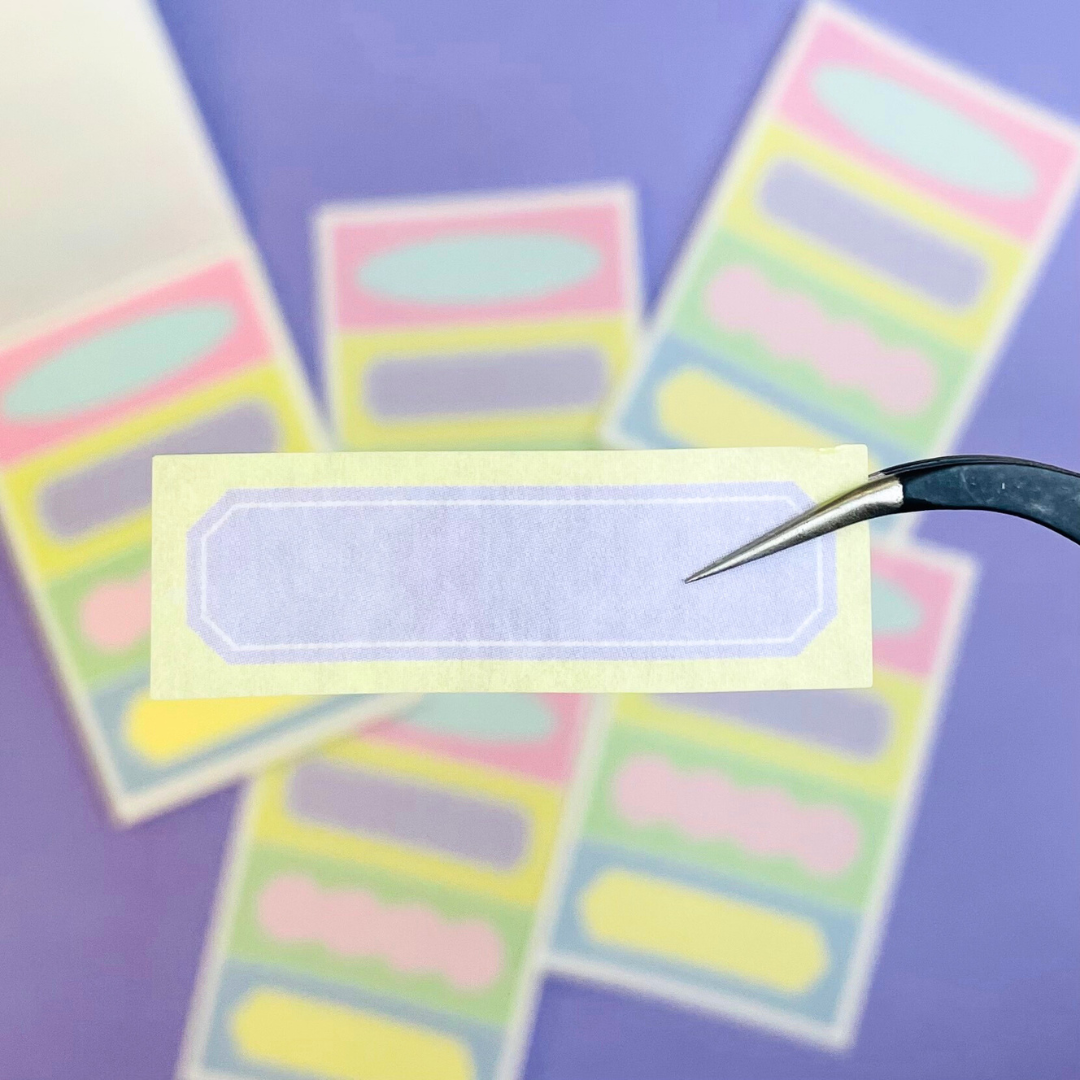 Mark's Masté Writable Pre-Cut Masking Tape Sheets - Title Frame