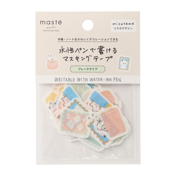 Mizutama x Mark's Masté Writable Masking Stickers - Stationery