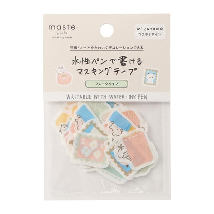 Mizutama x Mark's Masté Writable Masking Stickers - Stationery