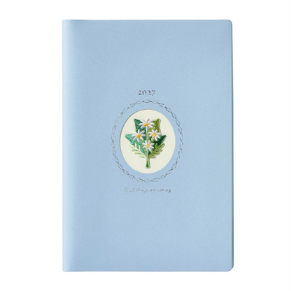 Mark's 2027 Planner Diary - B6 | Weekly Left | One Point Embroidery
