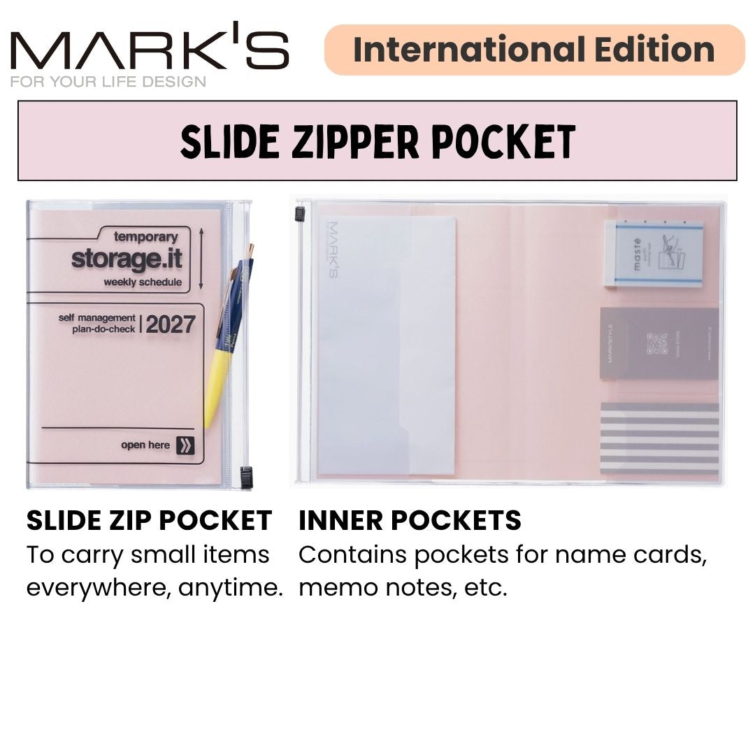 Mark's 2027 Planner Diary - A5 | Weekly Vertical | Patterns