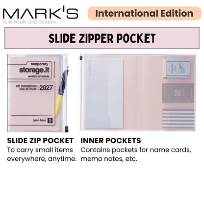 Mark's 2027 Planner Diary - A5 | Weekly Vertical | Patterns
