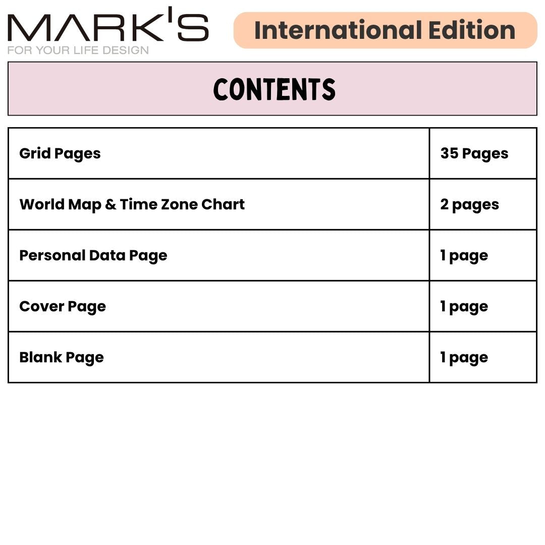 Mark's 2027 Planner Diary - A5 | Weekly Vertical | Patterns