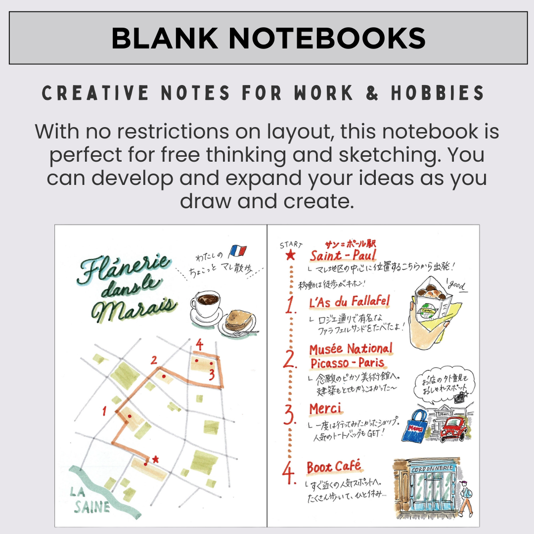 Mark's EDiT Notebooks – Blank | 3 Sizes