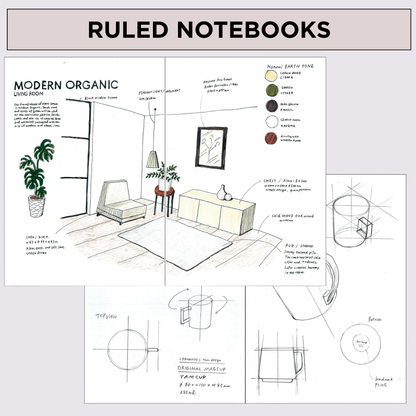 Mark's EDiT Notebooks – Blank | 3 Sizes