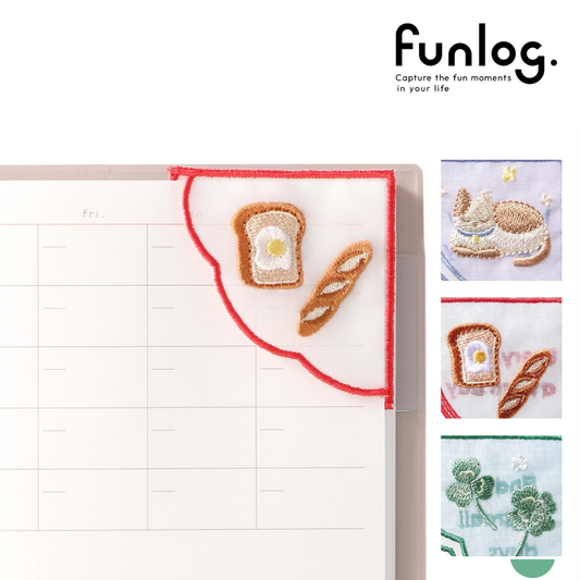 Mark's Funlog Embroidery Bookmark