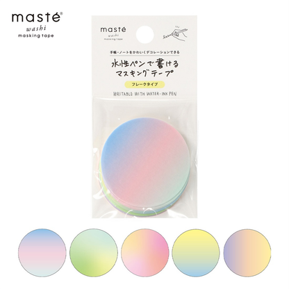 Mark's Masté Writable Masking Sheet - Circle Gradation