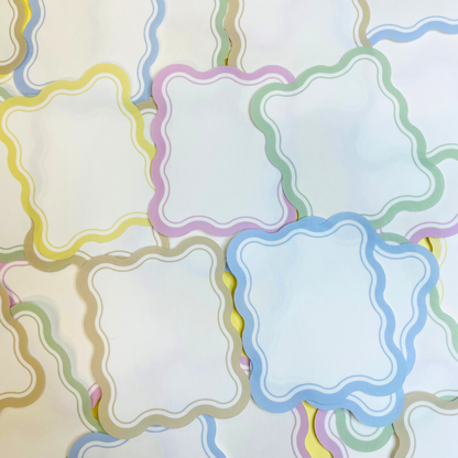 Mark's Masté Writable Masking Sheet - Wave Pastel
