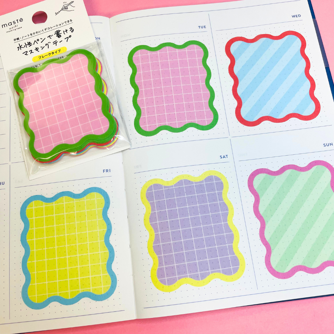 Mark's Masté Writable Masking Sheet - Wave Pop